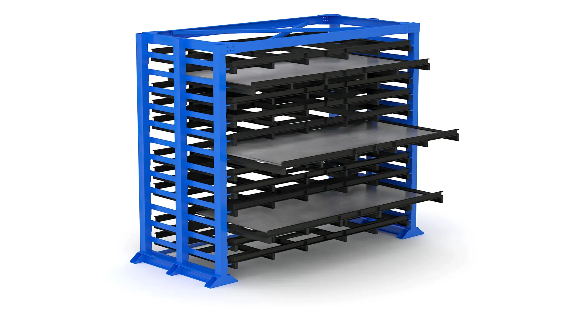 Стеллажи металлические архивные