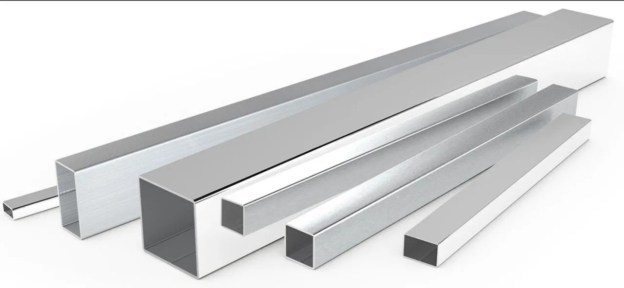 Труба профильная нержавеющая AISI 201 6 м прямоугольная 120х80 мм